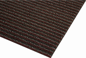 buitenmat outdoor Dakar grijs/rood 100-100cm