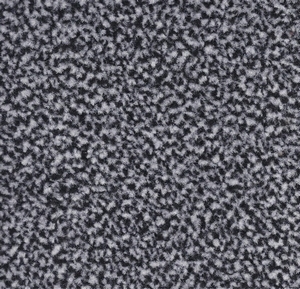 Schoonloopmat Gent zwart/wit 60-100cm