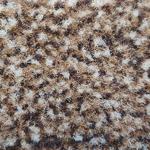 schoonloopmat Parijs bruin