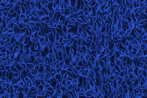 spaghetti outdoormat blauw