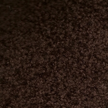 schoonloopmat de Luxe donker bruin 60-100cm