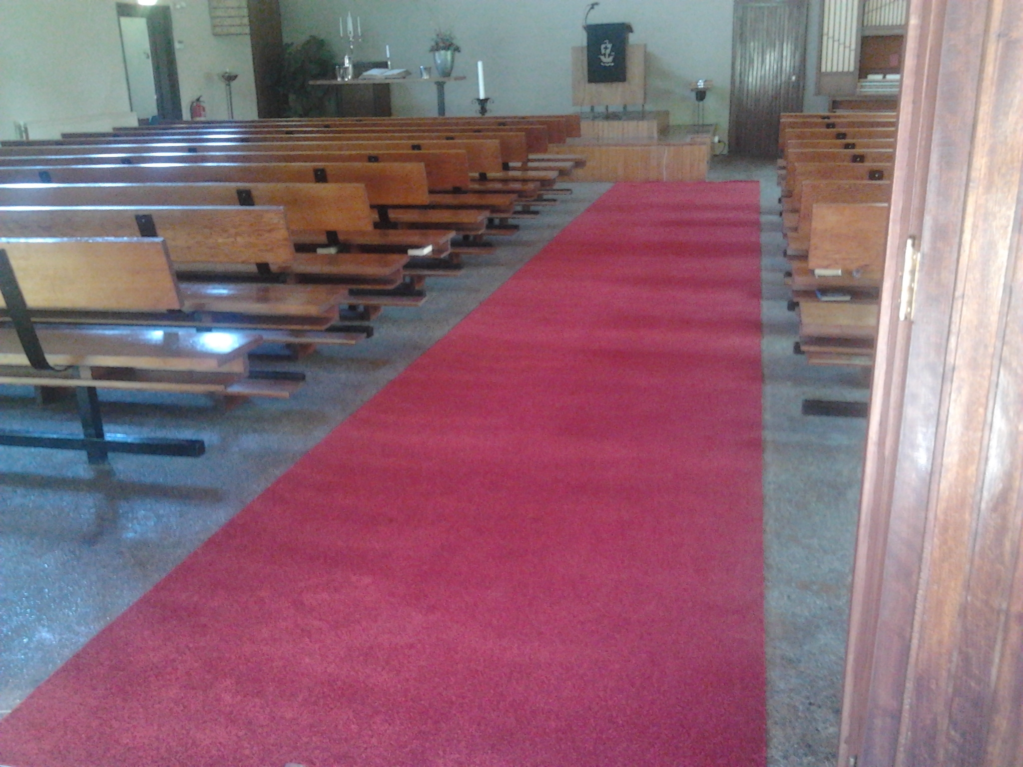 schoonloopmat Stockholm zwart