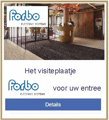 schoonloopmat op maat forbo coral