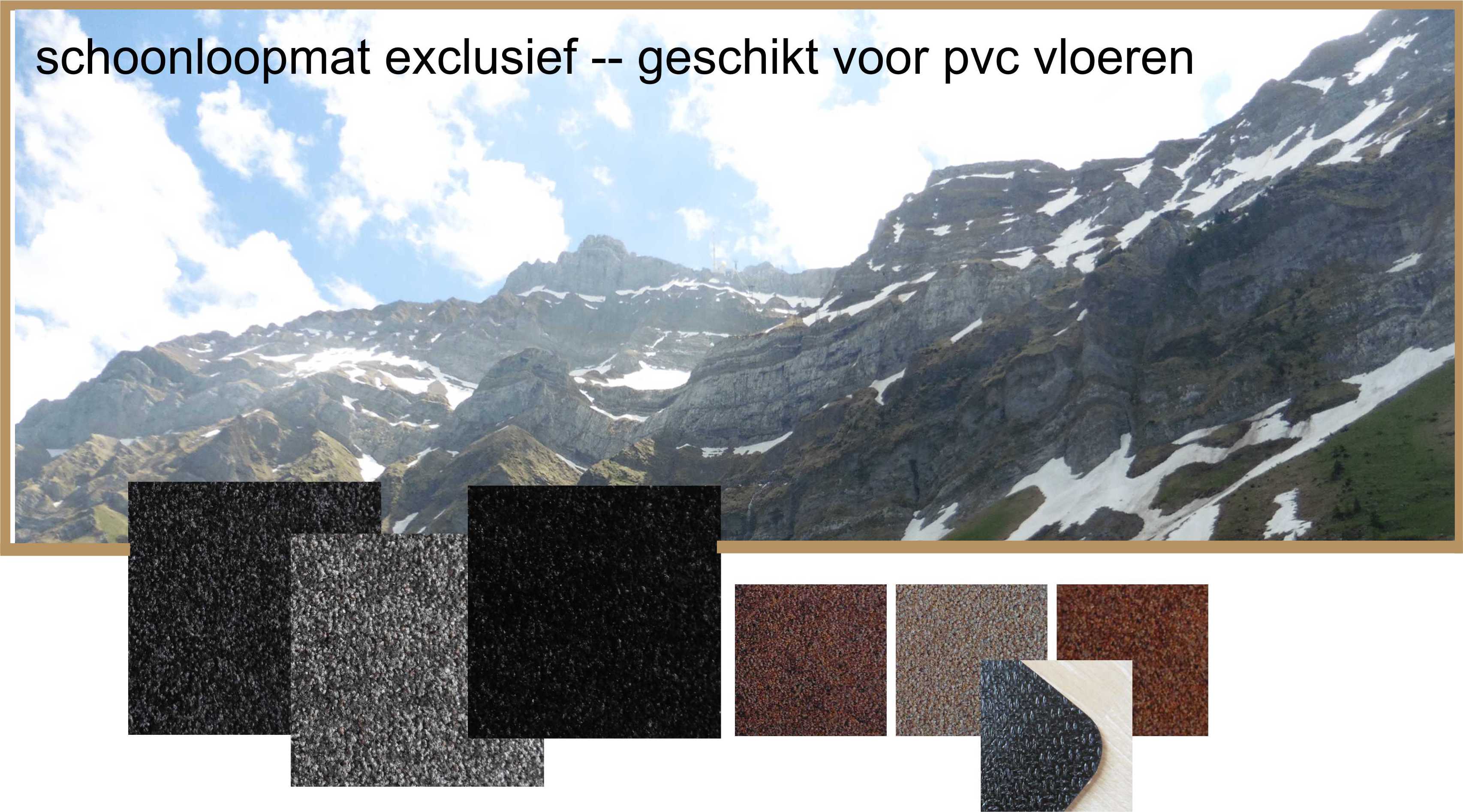 deurmat voor pvc vloer, droogloopmat voor pvc vloer, vloer