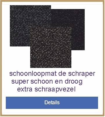 schoonloopmat de Schraper